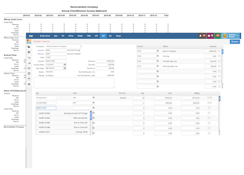 Project Accounting & Financial Reporting | eSilentPARTNER